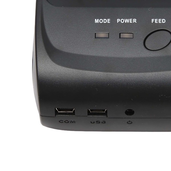 58mm Termisk Skrivare BT4.0 90mm/s 100km TPH 203DPI USB-gränssnitt Fraktetikettskrivare för Kontorslogistik 100‑240V