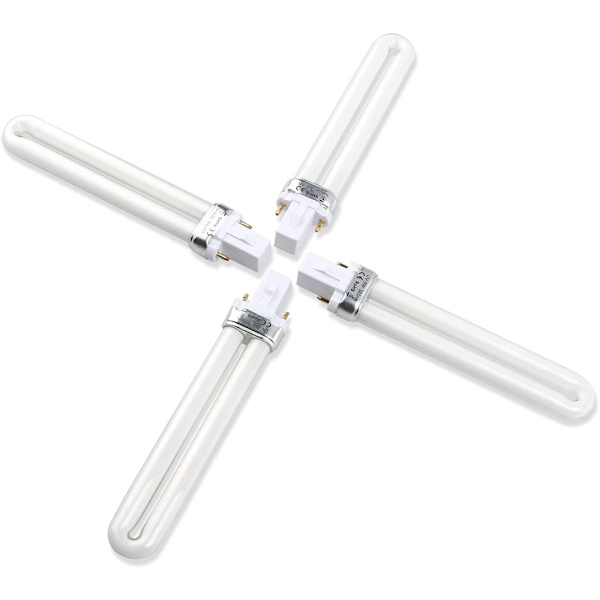 1/4 kpl 9W kynsien UV-lamppu elektroninen kynsien kuivaaja UV-lamppu U-muotoinen UV-valo