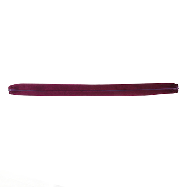 Kedjeskydd Dammsäker Trådflanelltyg 60cm Längd 5cm Bredd med Dragkedja för Skydd