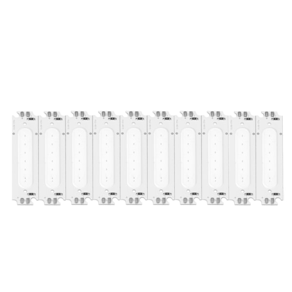 10 stk. DC 12V 2W COB Chip lyskilde passer til DIY LED-lampe belysningsarmaturer billygter (blå)