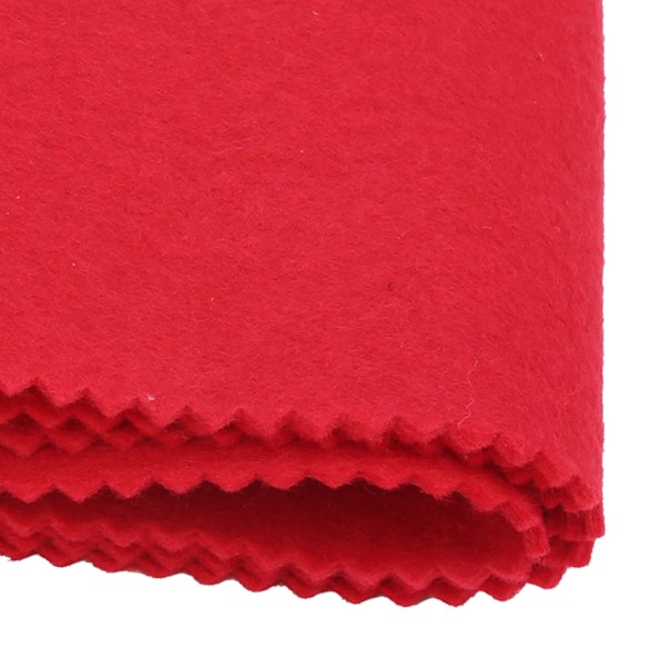Klaver Keyboard Klud Filt Anti-Støv Absorberende Fugt Cover for at Undgå Skader (Rød)
