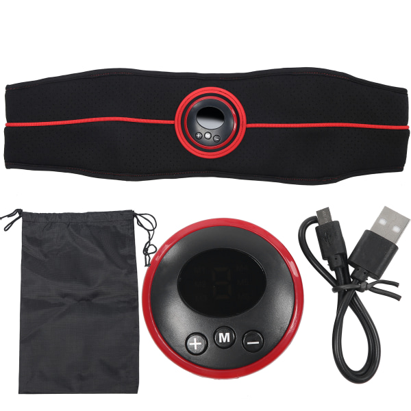 Intelligent Shaping Belt EMS Electronic Abdominal Muscle Fitness Massage Neoprene Waist Belt