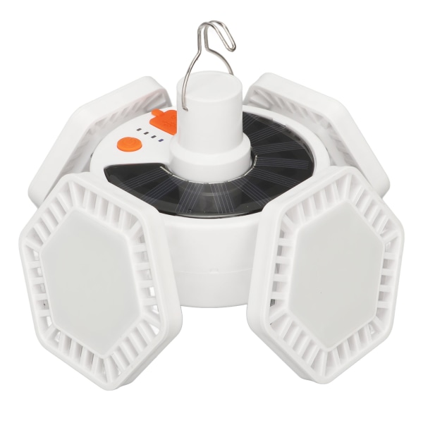 4-bladig LED solardriven campinglampa utomhus nöd tältlampa Mobi