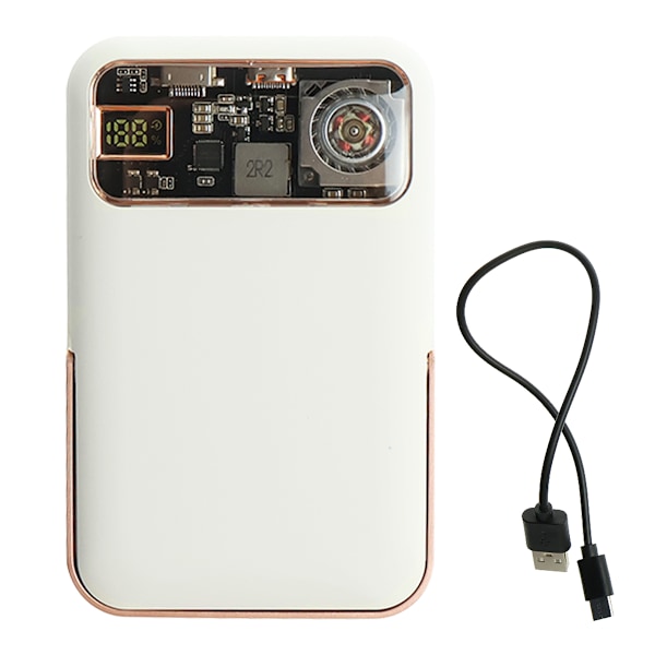 Baby-Silikon Magnetisk Laddare, 11000mAh Höghastighets Portabel Powerbank, Fläktkyld Snabb Laddning för iPhone & Mer, Kompakt Design & Förbättrad Säkerhet
