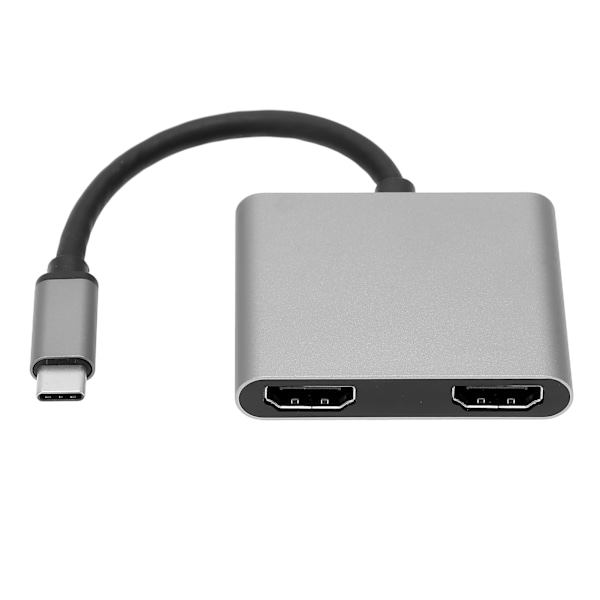 Dockingstation 4 i 1 Typ-C-omvandlare Multi-Screen Power Adapter Hub On-Screen-enhet