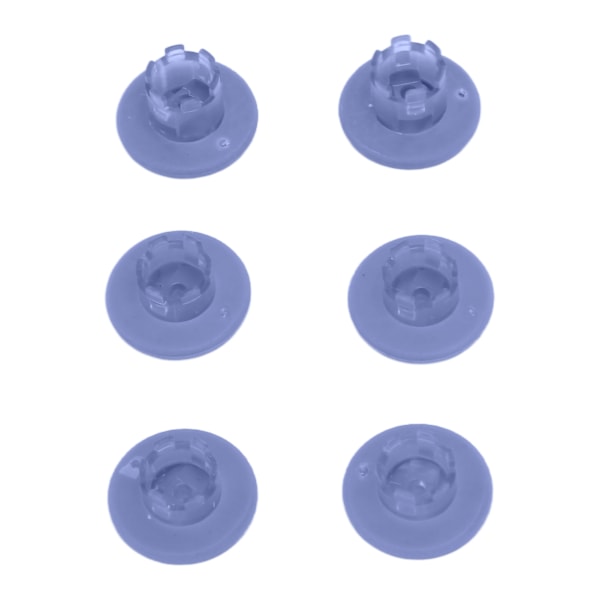 3D Joystick-knappdeksel 6 i 1 Forhindrer glipp, erstatnings-tommelgrep for PS5 Elite-kontroller Blå
