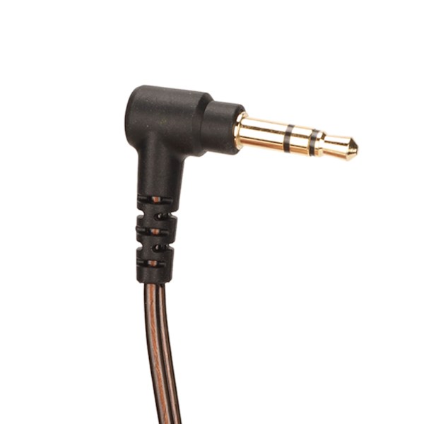 Oppgraderingskabel for øretelefoner 2-pin 0,78 mm kontakt 3,5 mm plugg erstatningskabel for ørepropper AS10 AS06 AS10 ZST ZS3AS10 AS06