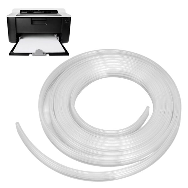 Blækledning UV-printer Fleksibel slangeudskiftning til opløsningsmiddelfarvepigmentfarver 4mm OD 3mm ID4 række 3 meter