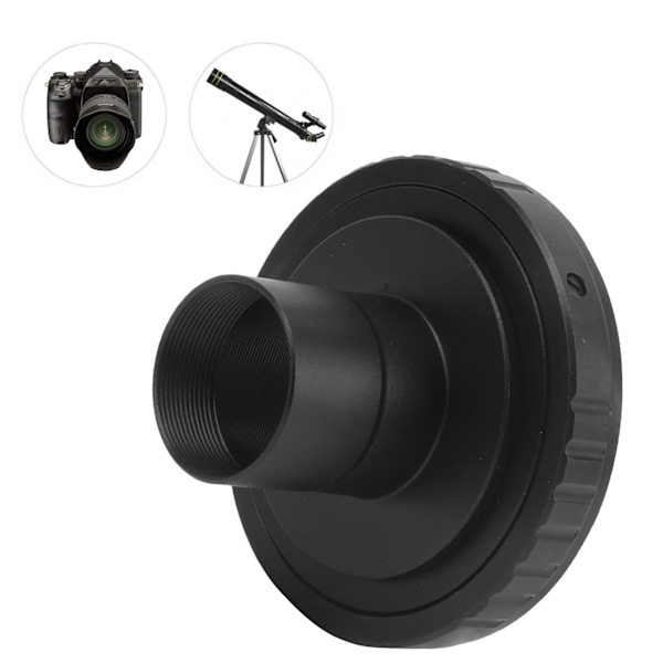 Teleskop 0,965 tommer T-monteringadapter og objektivadapterring til Pentax K-fatningskamera