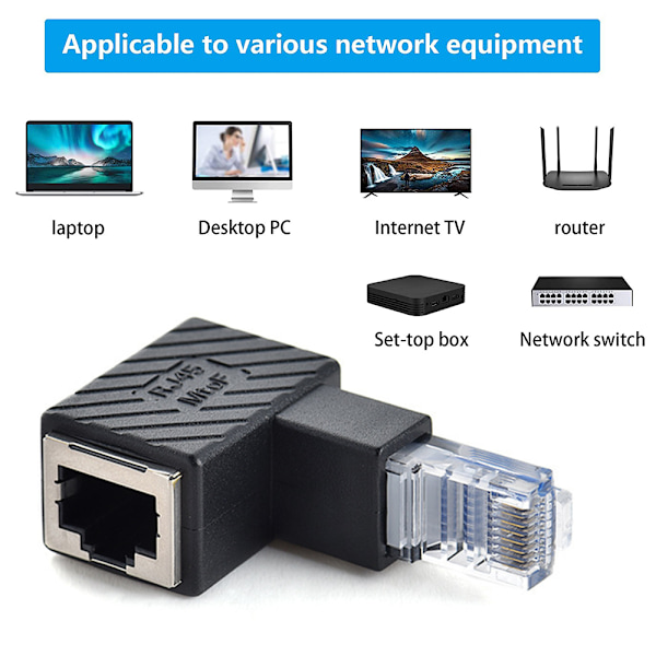 Suora Ethernet-sovitin, RJ45-uros naaras