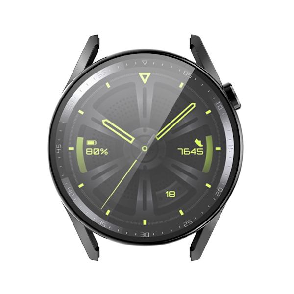 PC-runko karkaistu lasikotelo yhteensopiva Huawei Watch GT3 42mm 46mm älykello iskunkestävät suojukset