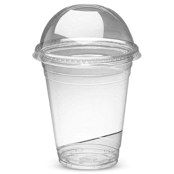 Multifunktionella dryckesbehållare, perfekta för flera tillfällen. Kristallklara plastmuggar för uppfriskande drycker, inklusive fester, picknickar och