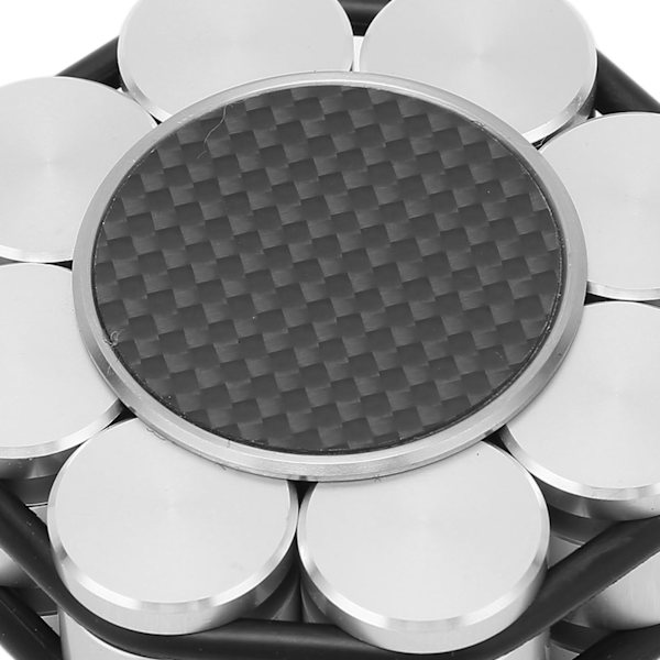 Skivviktklämma för skivspelare, skivstabilisator med silikonbotten för vibrationsdämpning