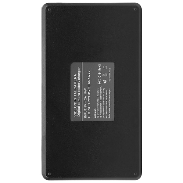 Bærbar kamera batterioplader til NPBX1 USB kamera dobbelt oplader med LCD-skærm