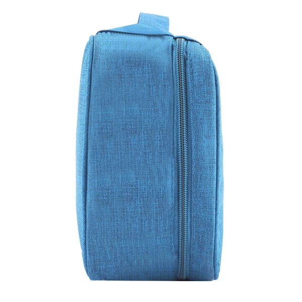 Portable Storage Bag for USB Cable Power Bank Headphone Digital Garget Organizer(Blue)