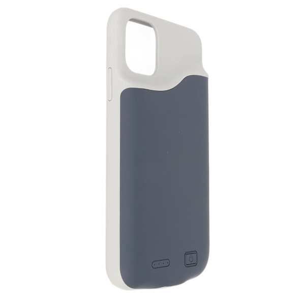 Telefonbatteri deksel 6000mah 4 LED-indikator innebygd smart chip bærbar telefonlading deksel for iPhone 11