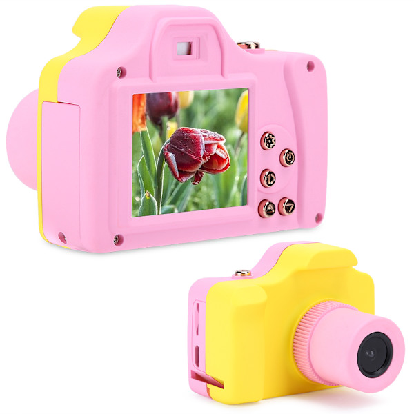 Bärbar barnkamera digitalkamera SLR-kamera HD-leksak födelsedagspresenter videokamera