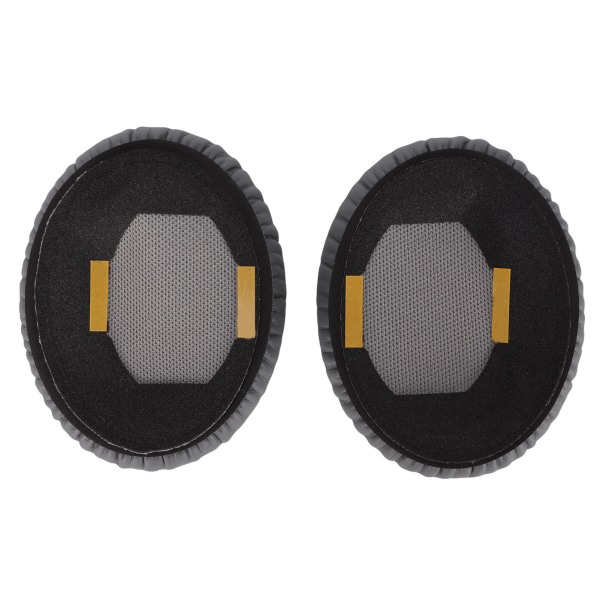 Öronkuddar Ersättning Öronkuddar med Proteinläder Brusreducerande Skum för QC35 QC35 II Mörkgrå