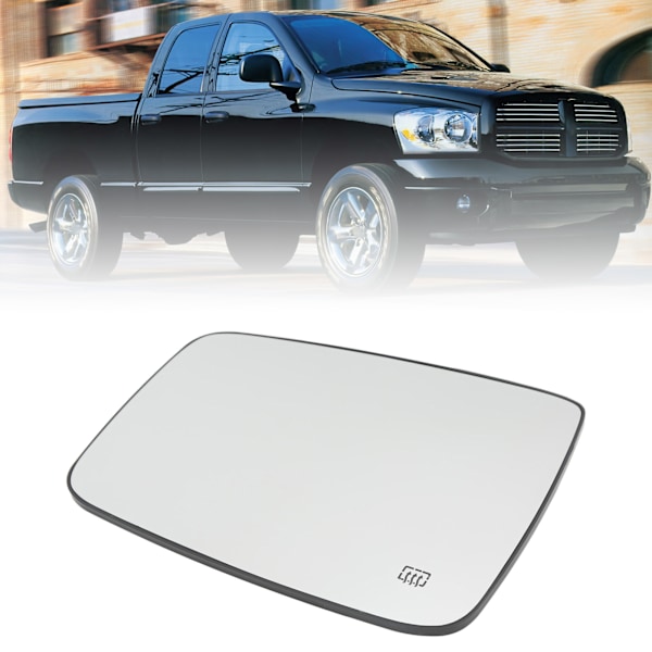 Sidospegelglas Vingelspegelglas med uppvärmd ersättning för Dodge Ram 1500 2500 Vänster 68079363AA