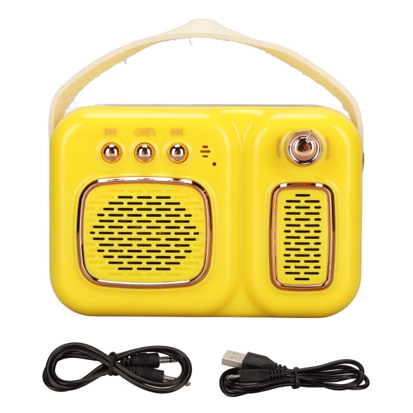 Bluetooth-högtalare Multifunktion Bluetooth 4.1 EDR HiFi Stereo Deep Bass Mini Trådlös Högtalare för Hemma Utomhusfest