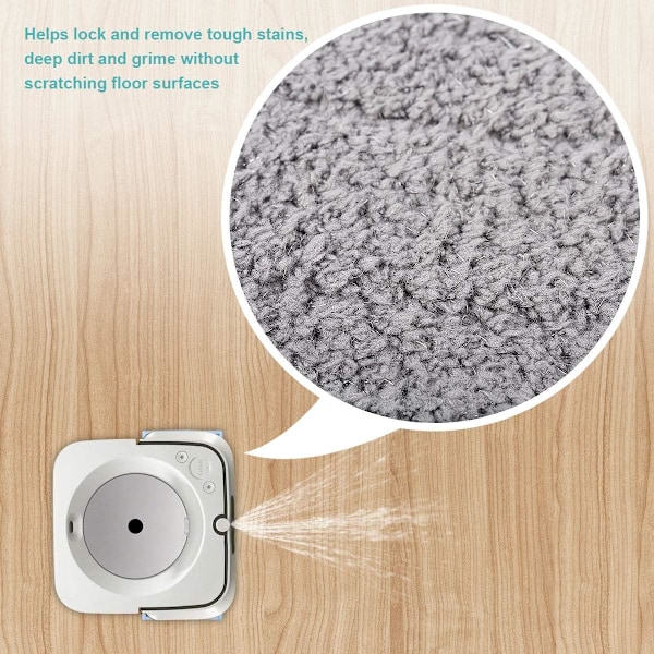 Egnet til iRobot Sweeper Tilbehør Mop Braava Jet M6 Klud