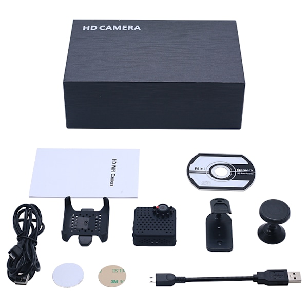 4K Rum Hem Säkerhetskamera, Mini Trådlös Smart Inomhuskamera, Stöder Endast 2.4GHz WIFI, 150° Vidvinkel, Smart AI Rörelsedetektering, 4K Rum Hem