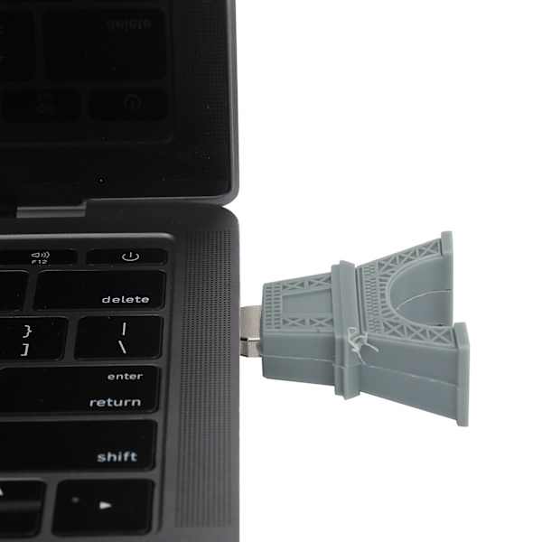 Unik form USB-minne med silikon, bärbar dataöverföring USB-stick för PC och bärbar dator