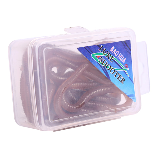 10cm Maskformade Fiskebeten Med Fisklukt I Mjukt Material Med Box För Fiskare