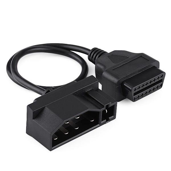 7-stifts till 16-stifts OBD2 OBDII-adapterkontakt Diagnostisk kabel för Ford