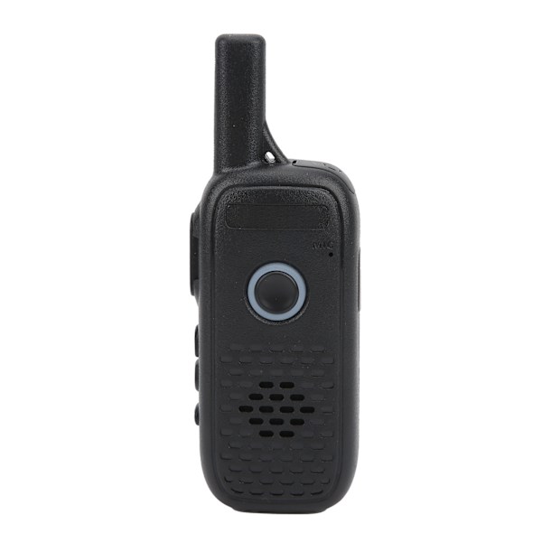 Mini Walkie Talkie UHF PMR FRS Handheld Radio 2W 400‑470MHz med USB-kabel 1200mAh batteri