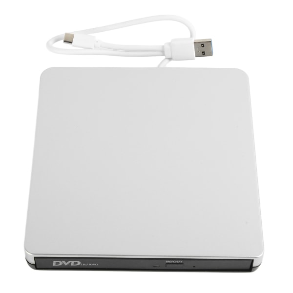 Ekstern CD DVD-drev Ultrathin USB3.0 Type C R RW Bærbar CD DVD-brænder til bærbar computer Desktop-computer