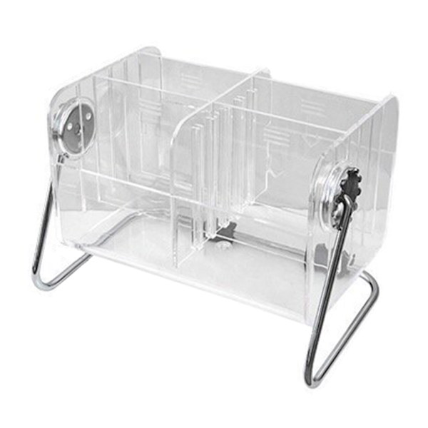 Makeup bakkeholder organizer kosmetik display case bordplade skrivebord