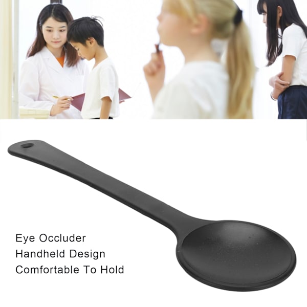 Ögonlock Occluder Lätt Full Cover Handhållen Professionell Vision Test Occluder för Ögondiagram Undersökning