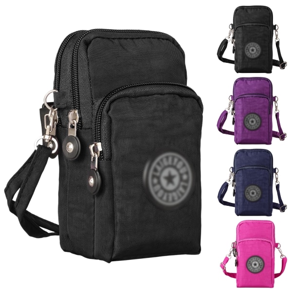 Crossbody-väskor för kvinnor Trendy, axelremsväska Crossover-väskor för kvinnor Sling-väska