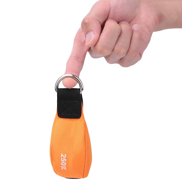 Orange Nylon Multipurpose Climbing Tree Throwing Rope Bag Small Sandbag for Rock Climbing