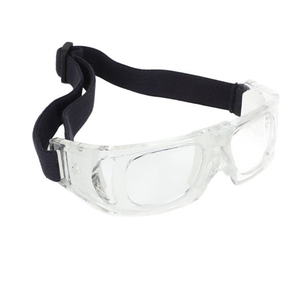 Sportglasögon Gratis Justerbar Design Böjd Passform Ram Stöttålig PC-material Skyddande Basketglasögon för Barn