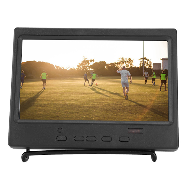 7 tommer bærbar skærm 1024x600 multifunktionsdisplay understøtter HDMi VGa AV-indgang (EU-stik)