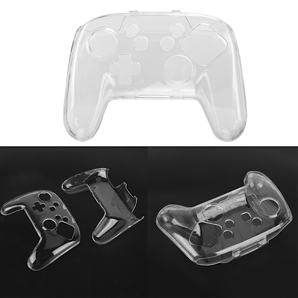 Transparent Antiskid Shell Protection Crystal Case Gamepad Cover För Switch Pro