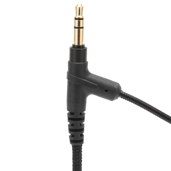 Boom Mic-kabel 3,5 mm hodetelefon lydkabel med mikrofon og volumkontroll for VMODA MSR7 H6