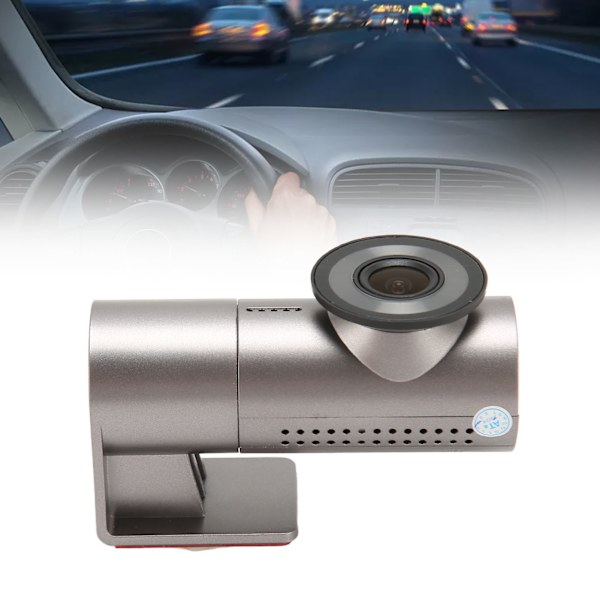 Kojelautakamera WiFi 1080P G-anturi Yönäkö 1920° Laajakulma Silmukka Tallennus APP Ohjaus Auto Kameratallennin Autolle