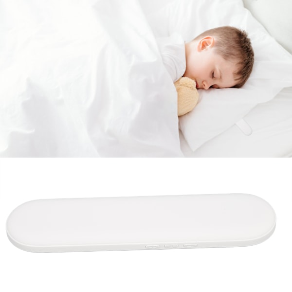 Bluetooth-kuddespeakers, bärbar minibenledande sovande högtalare med stereobas för djup sömn, vit