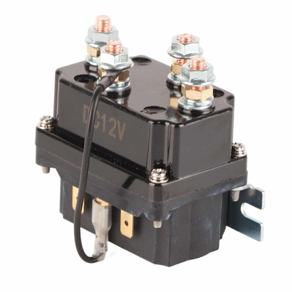 Vinsch Solenoid Relä Kontaktor 12V 250A för AUT UTV SUV med 3000‑5000lbs Vinschar
