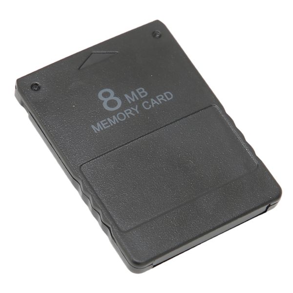 Pelikonsolin muistikortti 2-in-1 Plug and Play vakaa muistikortti PS2-pelikonsolille 8MB