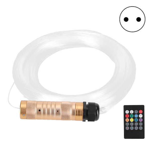 10W RGBW Fiberoptisk Lys med Fjernbetjening Bil Loft KTV B