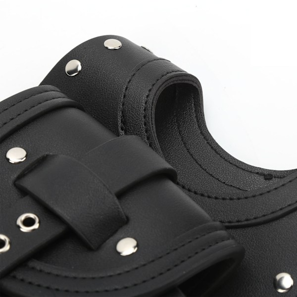 Motorcykel Bränsletankväska Gas Tank Pad Cover Svart Konstläder Passar för XLX1000 XL1200X XLH883