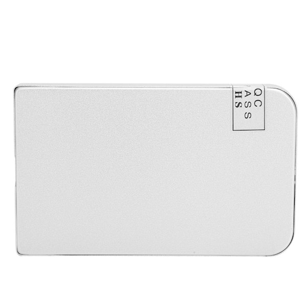 Hårddisk USB3.0 Lagring 2.5in Mobil Extern Disk Dator Laptop Tillbehör Silver 2TB