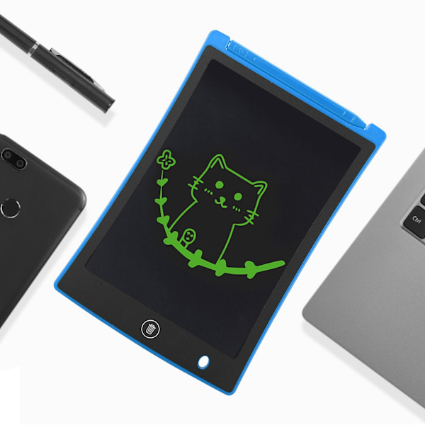 8,5-tums LCD-skärm Handskrift E-Writing Board Writing Business Drawing Tablet Memo Blå