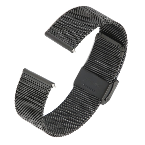 22mm rustfritt stål klokkebånd Mesh vevd klokke stropper Hurtigutløsning klokke armbånd med universell spenne for Amazfit GTR 3