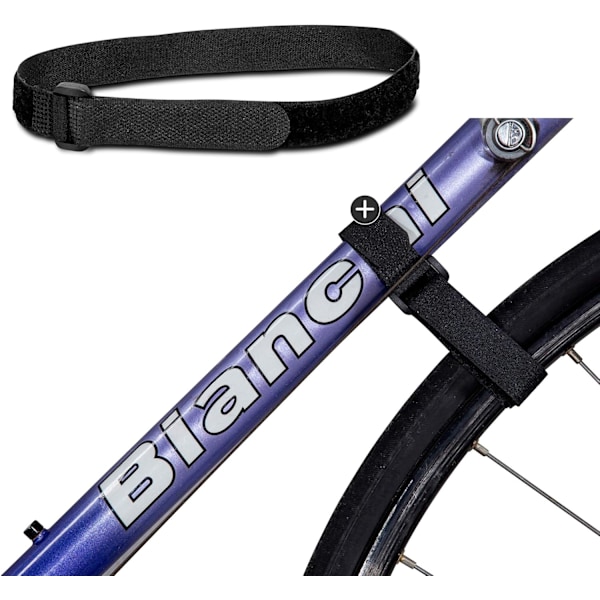 Garage Cykelhängare Kraftigt Stål, Längd & Vinkel Justerbar, Utrymmesbesparande Väggfäste för Alla Cyklar Inklusive Mountainbike, Landsvägscykel, Hopvikbar (Helt