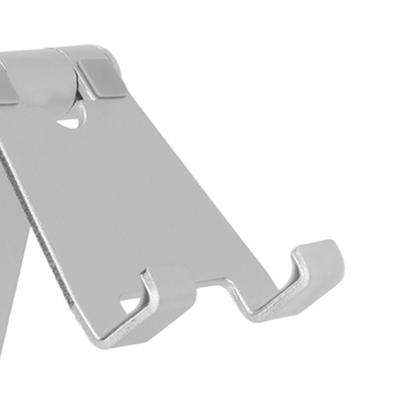 Aluminiumlegering skrivebords mobiltelefon og nettbrett holder multivinkel justering mobiltelefon stativ for direktestrømming